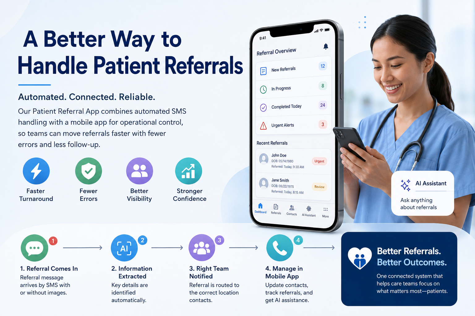 Patient Referral App